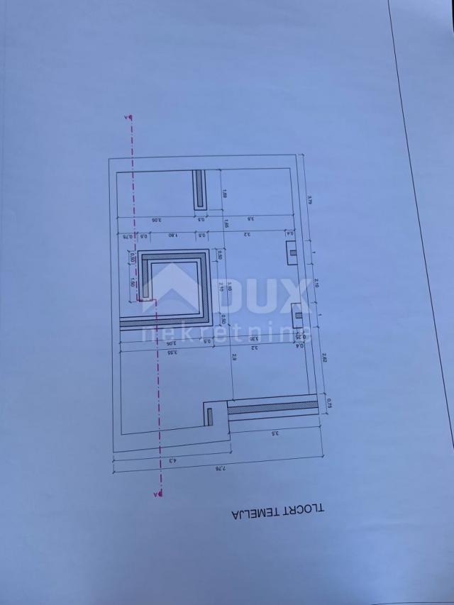  ISTRA SVETINČENAT ,  Kamena kuća za renovaciju sa projektom