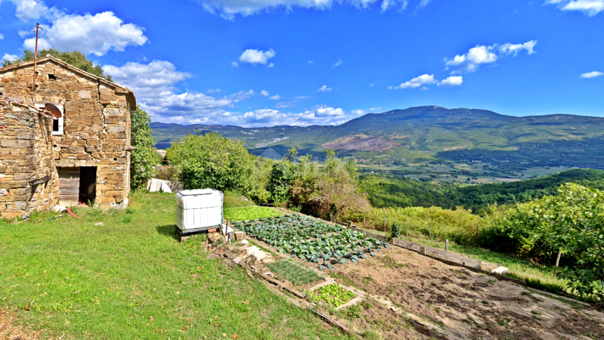 ISTRA, CEROVLJE - Kamena kuća s panoramskim pogledom