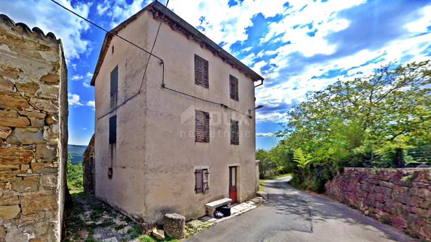 ISTRIEN, CEROVLJE - Steinhaus mit Panoramablick