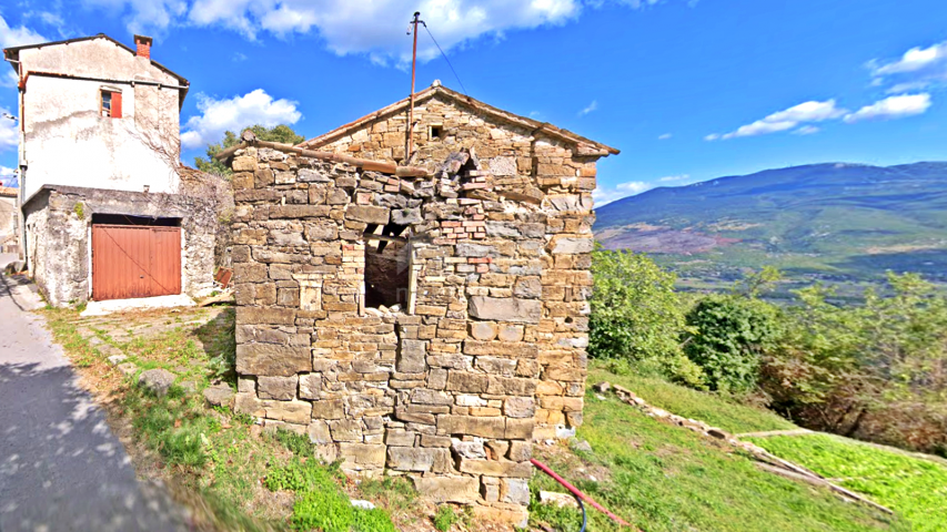 ISTRA, CEROVLJE - Kamena kuća s panoramskim pogledom