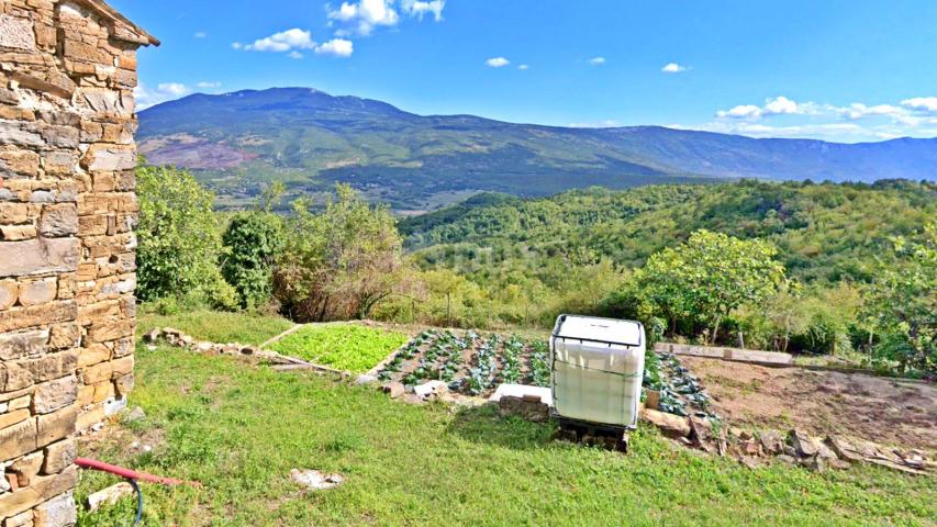 ISTRA, CEROVLJE - Kamena kuća s panoramskim pogledom