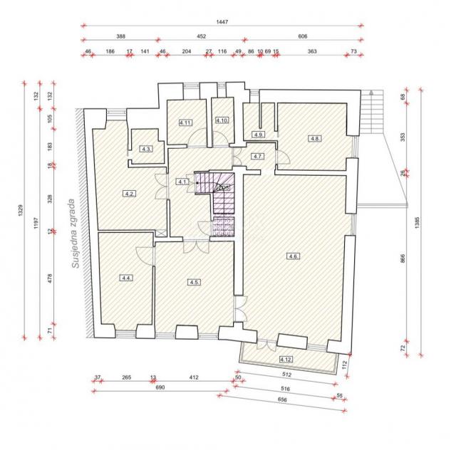 BAKAR - Wohnung, Etage 140m2 mit Meerblick