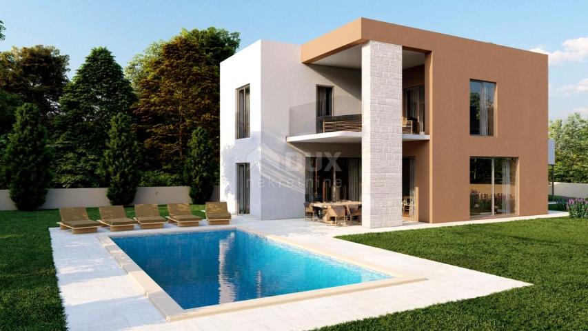 ISTRIA, POREČ - New construction of modern design with swimming pool