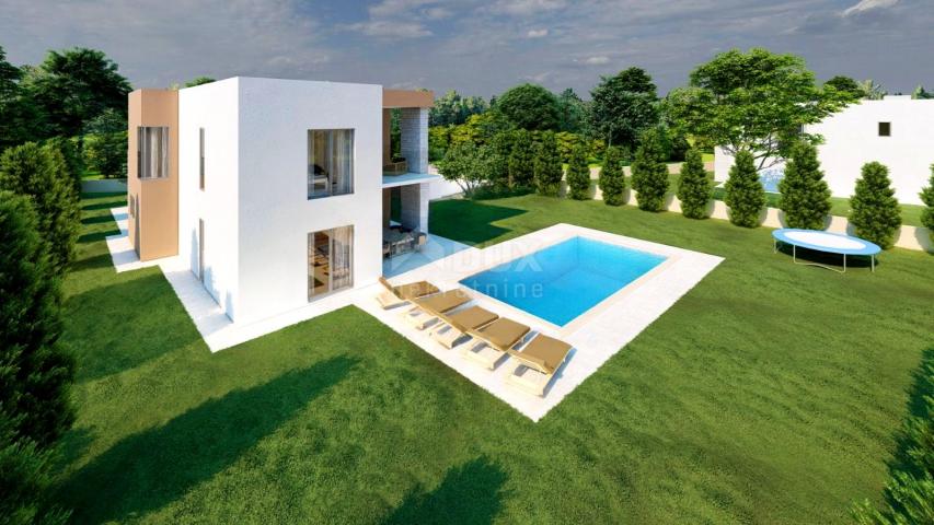 ISTRIA, POREČ - New construction of modern design with swimming pool