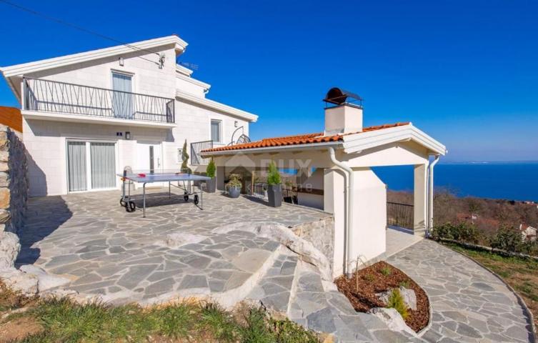 OPATIJA, POLJANE - Villa mit Pool, Terrasse und Panoramablick auf das Meer