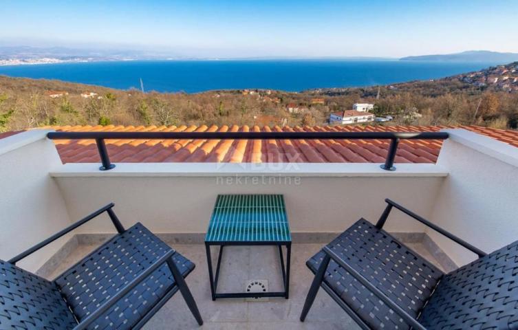 OPATIJA, POLJANE - Villa mit Pool, Terrasse und Panoramablick auf das Meer