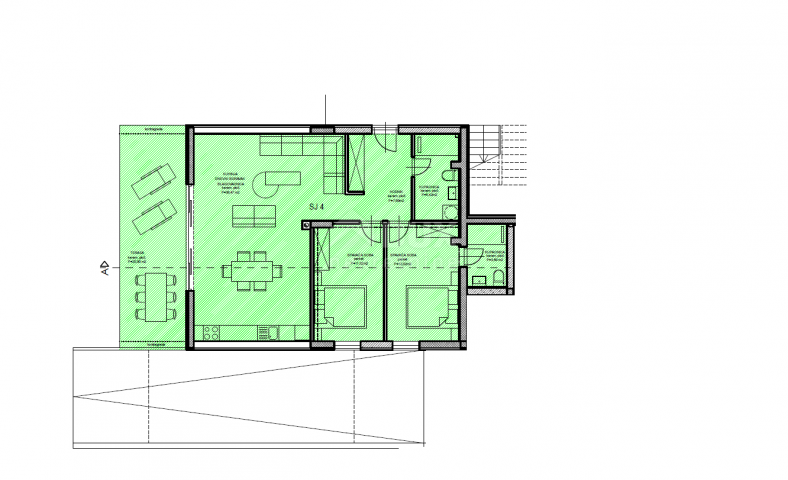 ŠIBENIK, VODICE - Luxuriöse Wohnung im Neubau S4