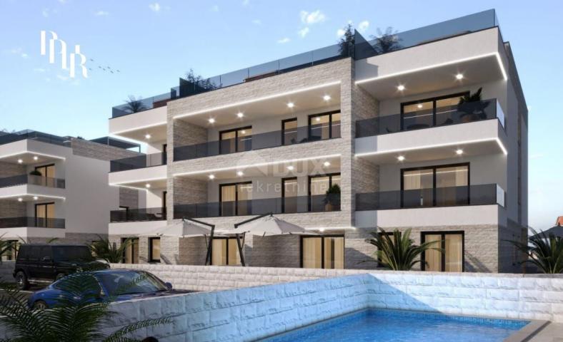 ZADAR, PRIVLAKA Apartment in a new building with a sea view!