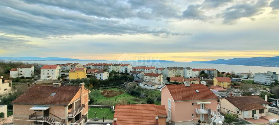 RIJEKA, SRDOČI - beautiful 2BR+DB with sea view