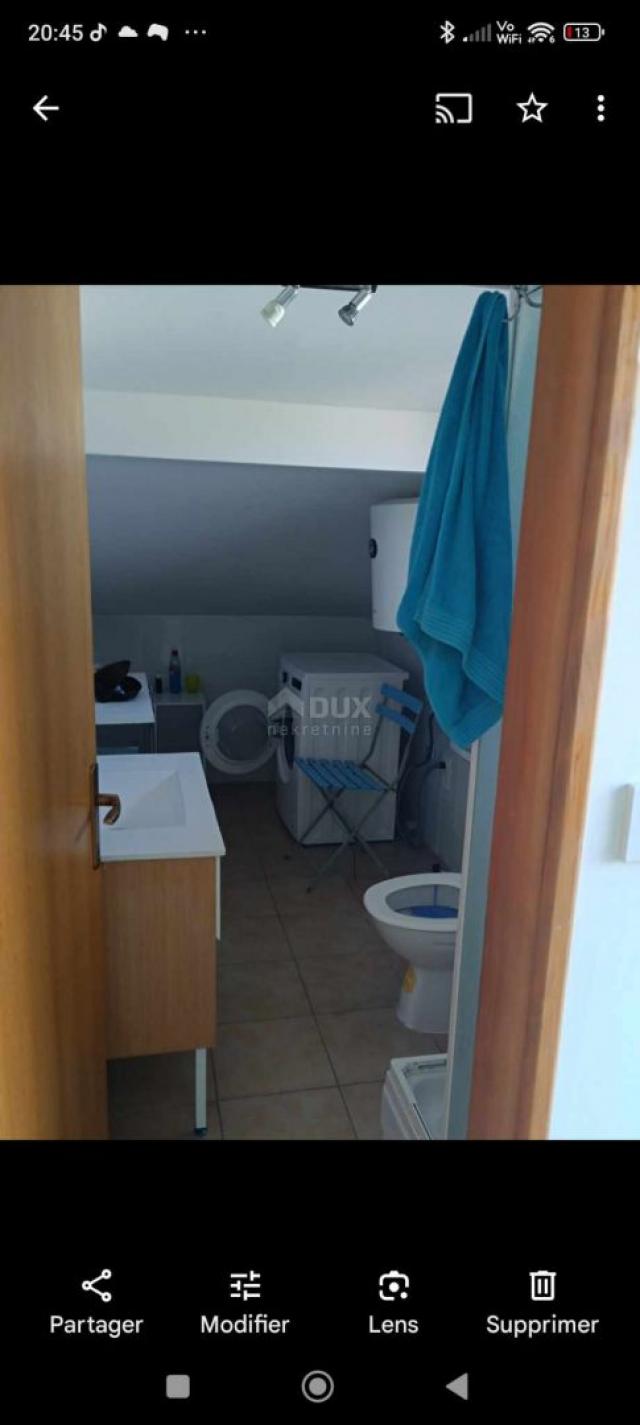 NOVI VINODOLSKI, POVILE - schöne 2 Schlafzimmer + Badezimmer mit Meerblick