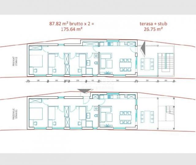 RIJEKA, MARINIĆI - building plot 865 m2 with BUILDING PERMIT! OPPORTUNITY!