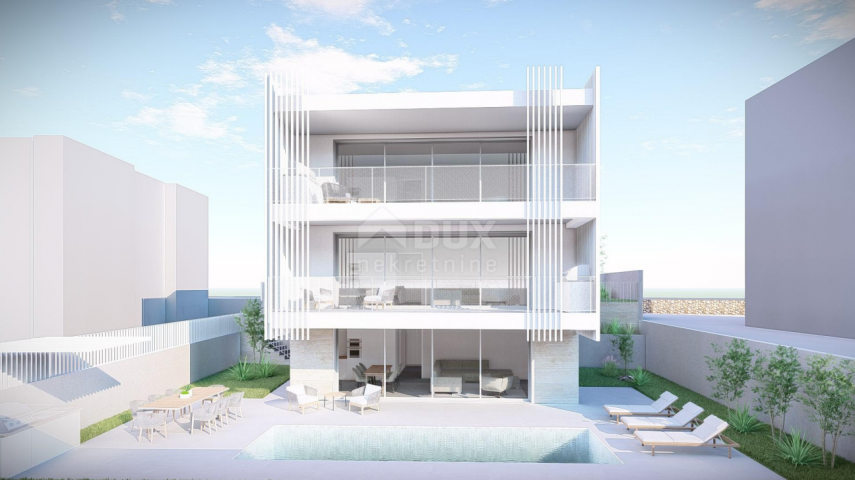 CITY OF KRK - CENTER - NEW CONSTRUCTION - Ground floor with terrace and 2 parking spaces