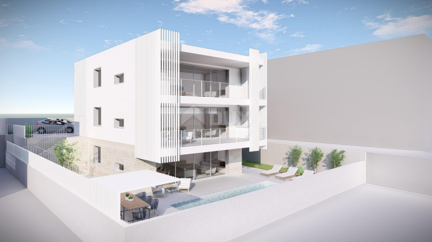 CITY OF KRK - CENTER - NEW CONSTRUCTION - Ground floor with terrace and 2 parking spaces