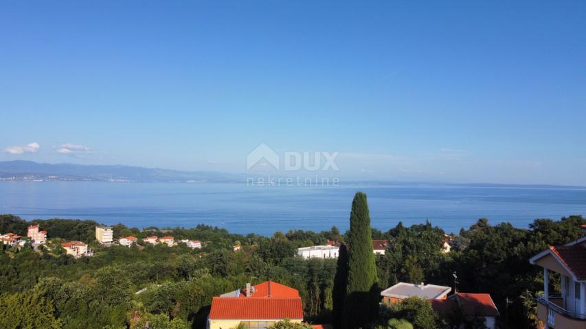 OPATIJA, OPRIĆ - Grundstück mit wunderschönem Blick auf das Meer