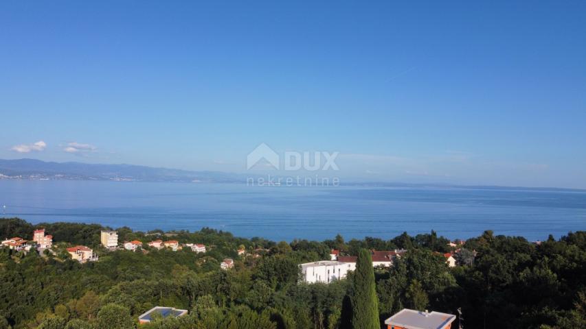 OPATIJA, OPRIĆ - Grundstück mit wunderschönem Blick auf das Meer