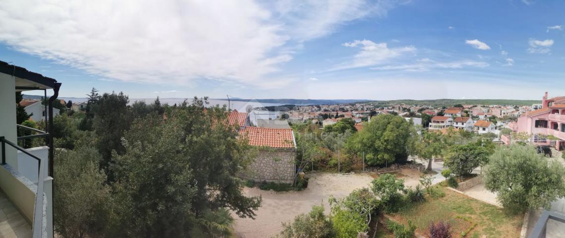 INSEL KRK, STADT KRK - Apartment mit Meerblick