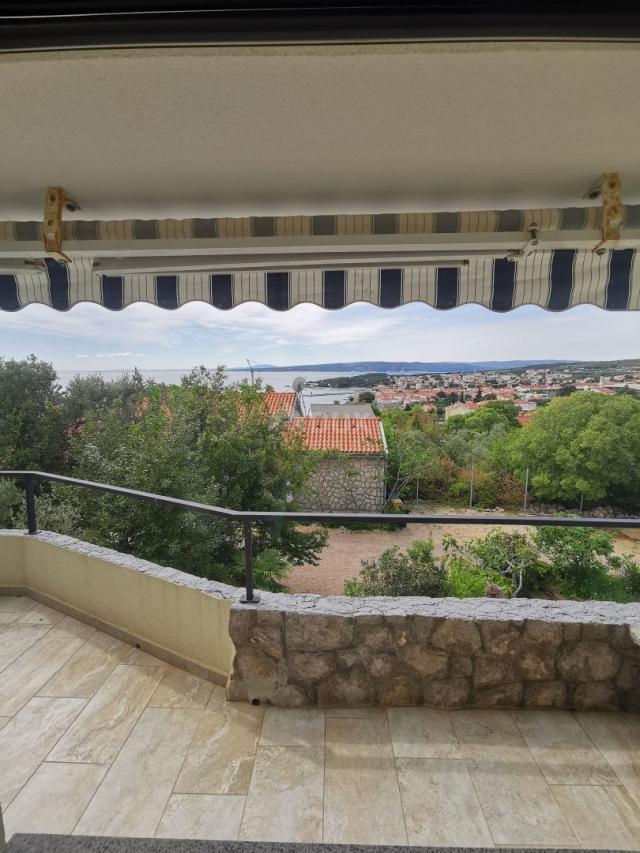 INSEL KRK, STADT KRK - Apartment mit Meerblick