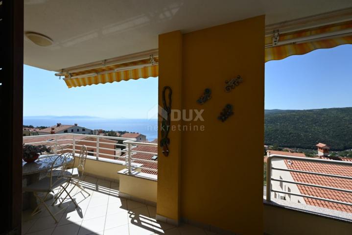 ISTRIEN, RABAC Maximaler Komfort mit Panoramablick auf das Meer und Garage!