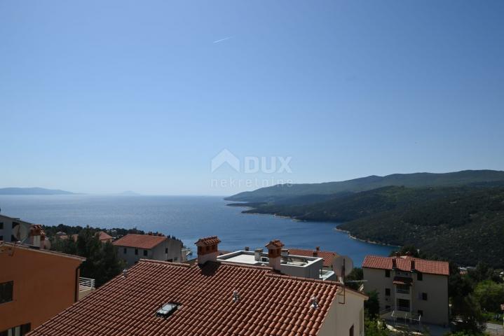 ISTRIEN, RABAC Maximaler Komfort mit Panoramablick auf das Meer und Garage!