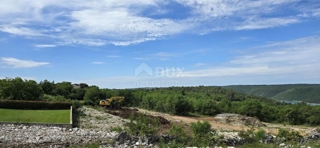 ISTRA, RABAC - Građevinsko zemljište s pogledom na more