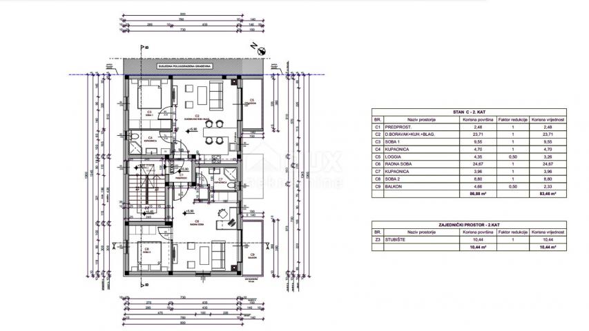 ISTRIEN, MEDULIN - Komfortable Wohnung in einem neuen Gebäude