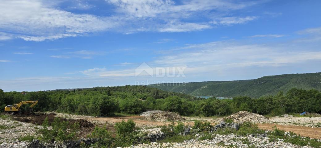 ISTRA, RABAC - Zemljište s pogledom na more u blizini mora