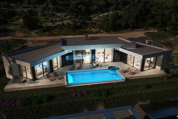 ZADAR, POSEDARJE - Bezaubernde Erdgeschossvilla mit Panoramablick auf das Meer!