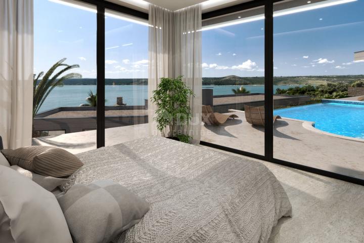 ZADAR, POSEDARJE - Bezaubernde Erdgeschossvilla mit Panoramablick auf das Meer!