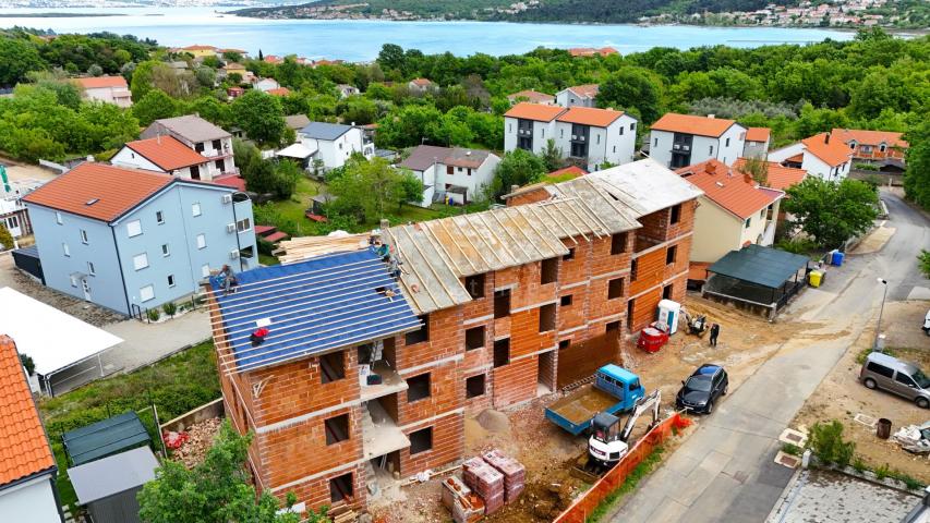 KRK ISLAND, ČIŽIĆI - New construction I - 3-bedroom apartment on the ground floor