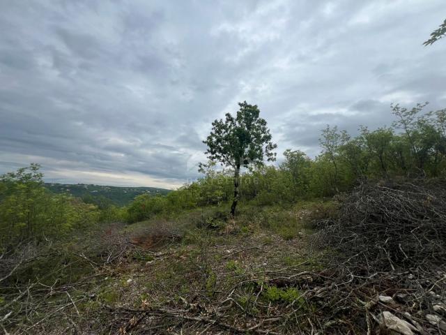 ISTRA, LABIN - Građevinsko zemljište s pogledom na prirodu