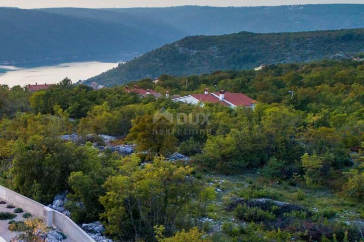 ISTRA, RABAC - Građevinsko zemljište s pogledom na more