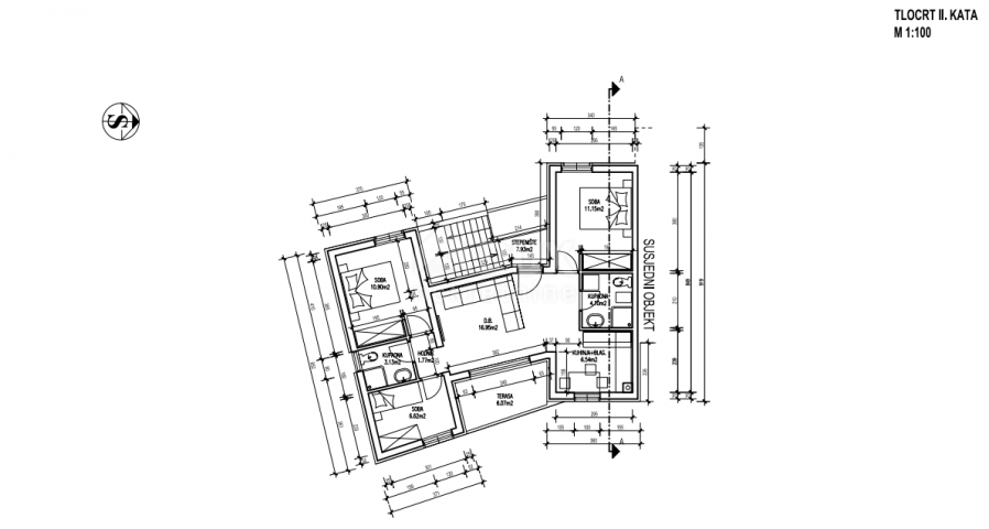 KRK ISLAND, ČIŽIĆI - New construction I - Apartment 3 bedrooms + bathroom on the 2nd floor