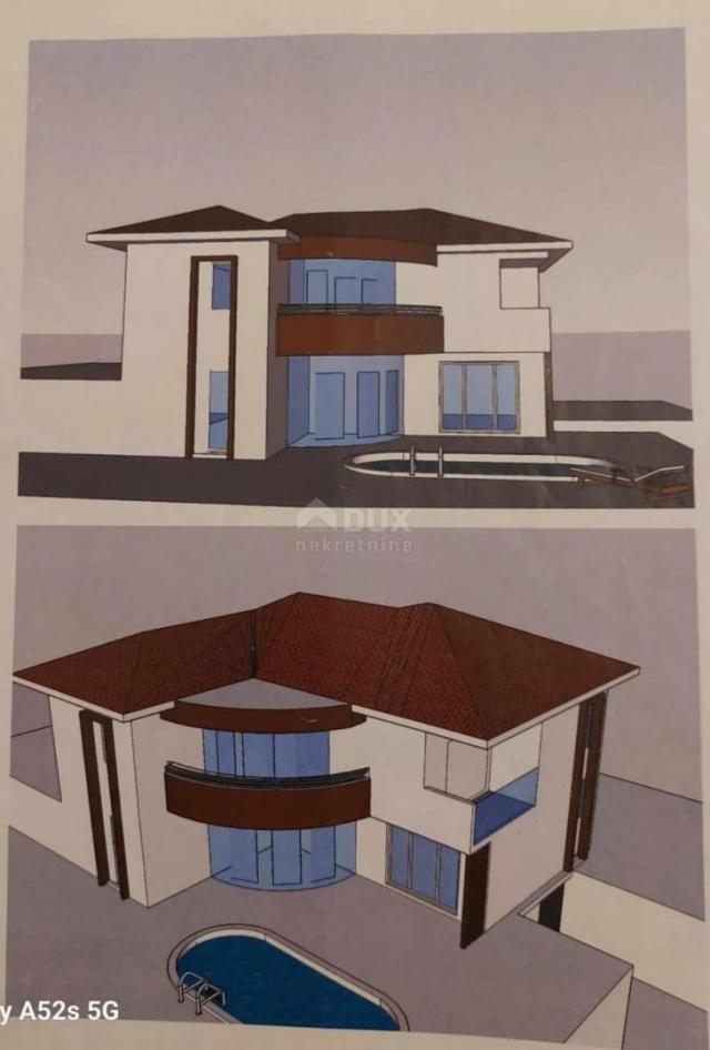 OPATIJA, MATULJI - Haus im Bau 230m2 + Umgebung 400m2