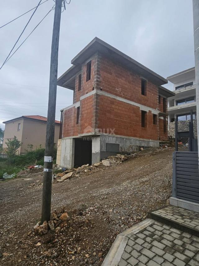 OPATIJA, MATULJI - house under construction 230m2 + surroundings 400m2