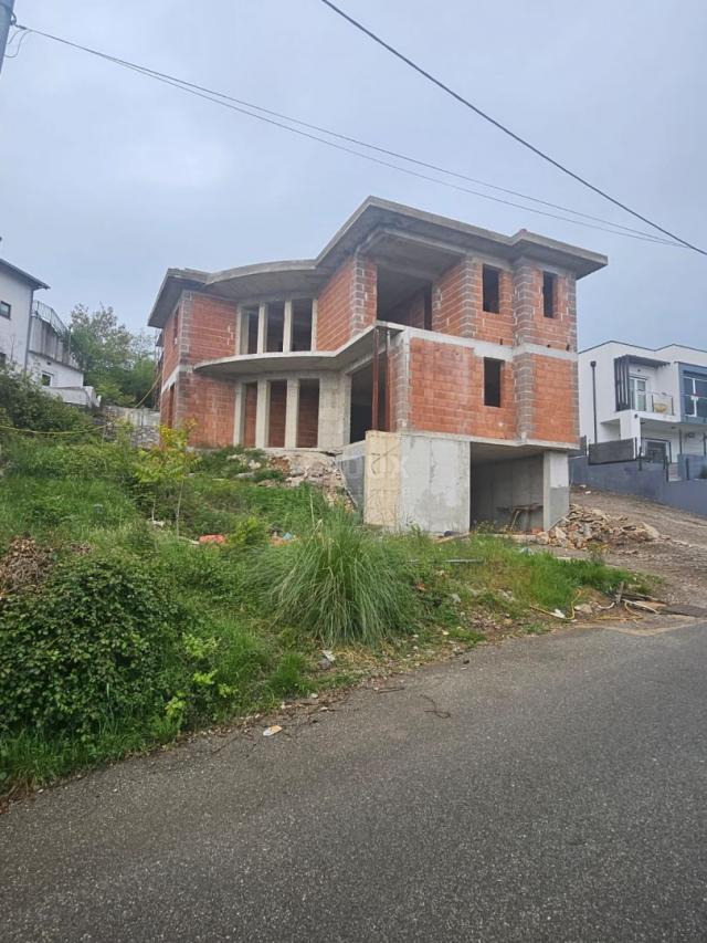 OPATIJA, MATULJI - house under construction 230m2 + surroundings 400m2