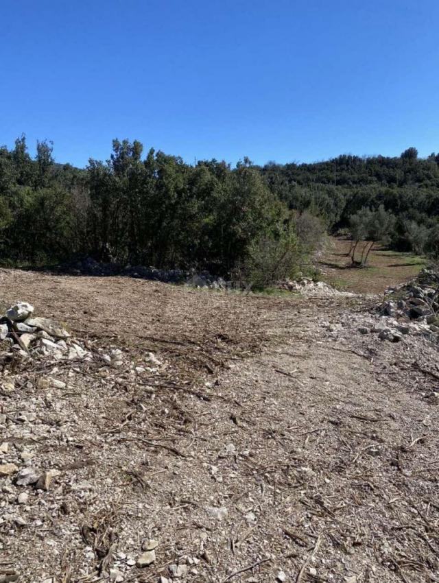 ISTRA, LABIN(OKOLICA) - Zemljište s pogledom na more