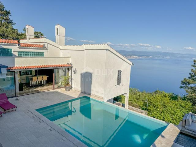 OPATIJA RIVIERA - a private villa with a special arrangement with a swimming pool and a panoramic vi