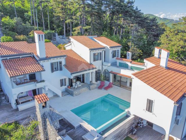 OPATIJA RIVIERA – eine private Villa mit besonderer Ausstattung mit Swimmingpool und Panoramablick a