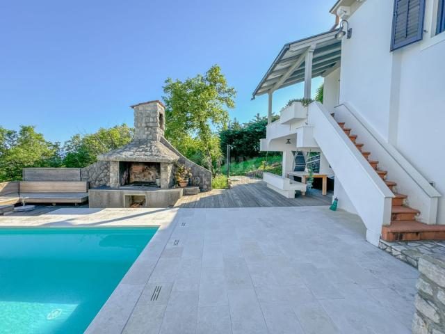 OPATIJA RIVIERA - a private villa with a special arrangement with a swimming pool and a panoramic vi