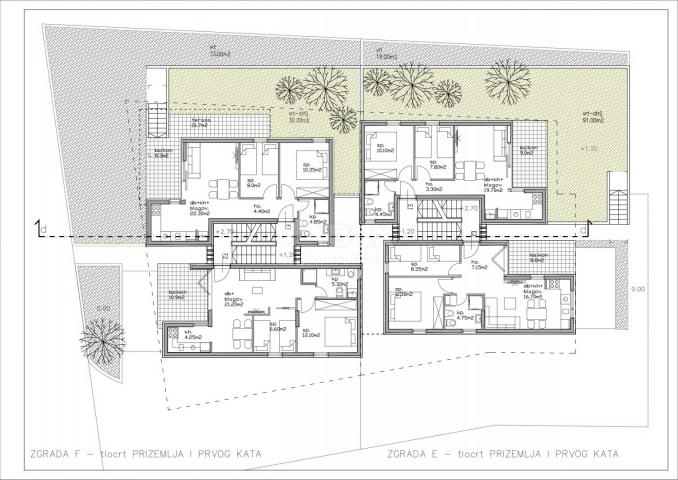 ISTRIEN, UMAG (Umgebung) - Luxuriöse 2-Zimmer-Wohnung 300 m vom Meer entfernt