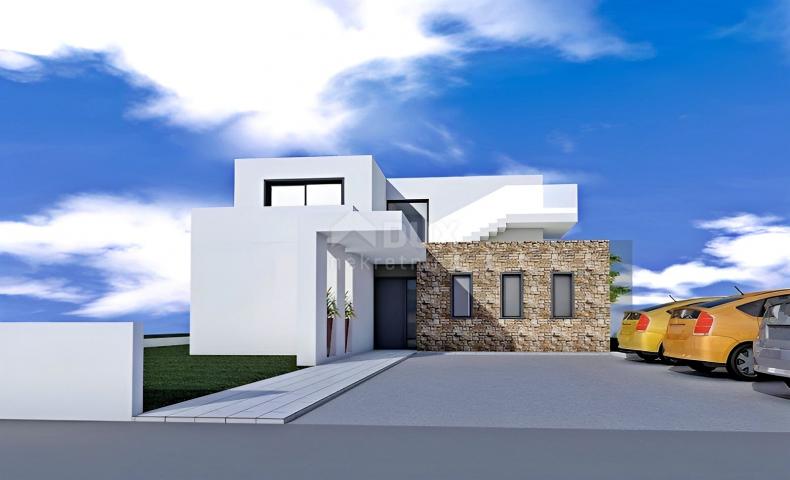 ISTRIA, NOVIGRAD - Land with a project near the sea