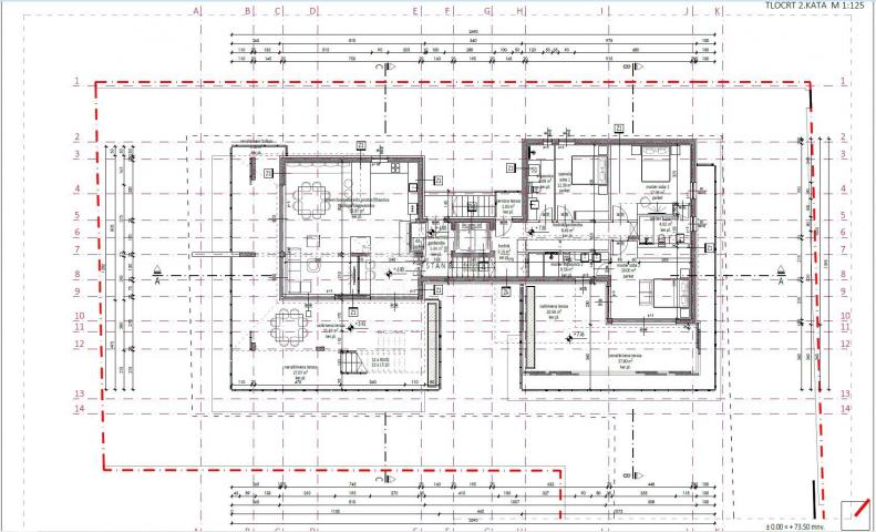 ZADAR, VIDIKOVAC - Wohnung im Bau mit Garten und Garage S1