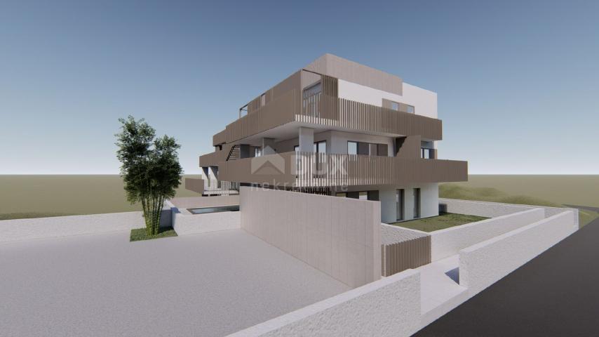 ZADAR, VIDIKOVAC - Apartment under construction with garage and sea view S5