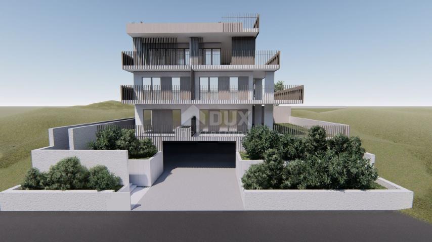 ZADAR, VIDIKOVAC - Apartment under construction with garage and sea view S5