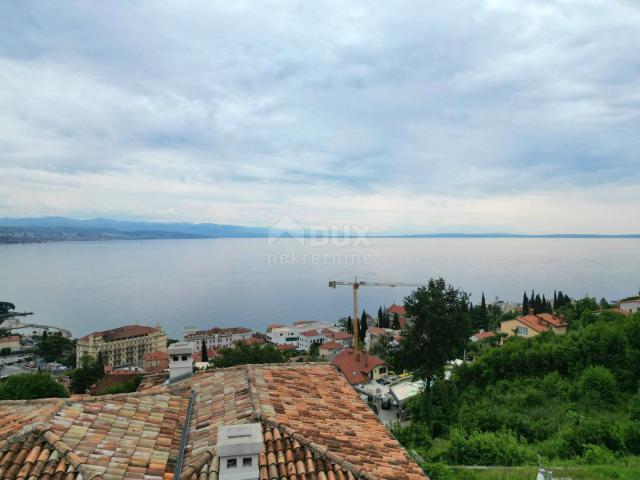 OPATIJA, ZENTRUM - Einfamilienhaus 250m2 mit Panoramablick auf das Meer + Umgebung 740m2