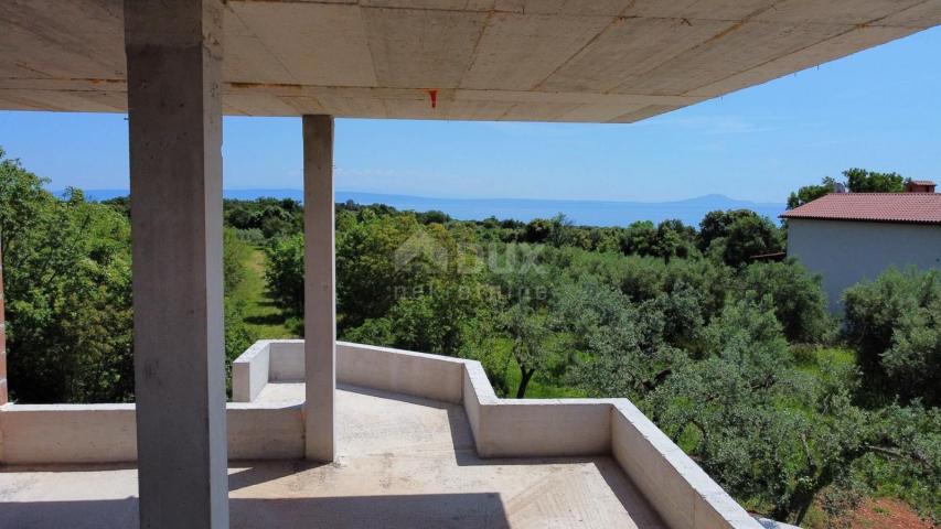 ISTRIA, KAVRAN ROH BAU villa with sea view!