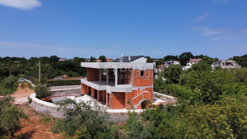 ISTRIA, KAVRAN ROH BAU villa with sea view!