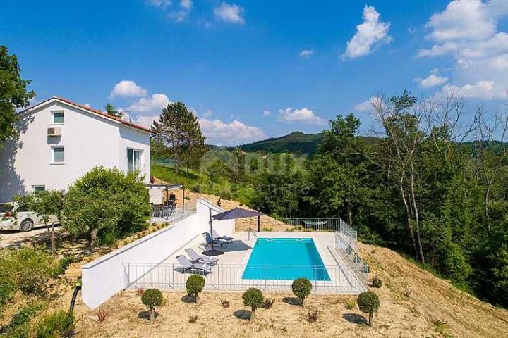 ISTRIA, NOVAKI PAZINSKI - Modern villa with swimming pool in complete solitude