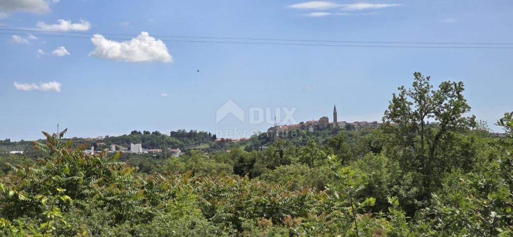 ISTRIA, BUJE - Building plot with permission for two villas with swimming pool, beautiful sea view