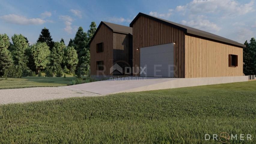 GORSKI KOTAR, HLEVCI - Beautiful building plot 4193 m2